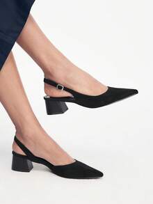 Mnmlis Zapatos para mujer - Negro grafito - Ver 3