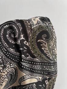 Elamini Tall Áo hai dây nữ mùa hè, kiểu dáng giản dị, thoải mái, họa tiết paisley đính sequin và hoa, trang trí tối giản. - Nhiều màu - Xem 6