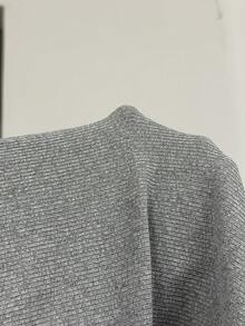 Feyla 2件套 女士休闲撞色滚边吊带连衣裙和开衫 - 灰色 - 查看 10