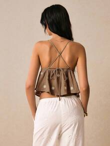 Women Plus Size Sports Dresses - Whole Grain Coffee - View 5