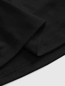 ROMWE Halter Neck Hollow Out Backless Vest - Black - View 4