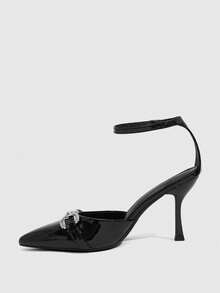 CUCCOO SZL Women's High-Heeled Shoes - Black - View 4