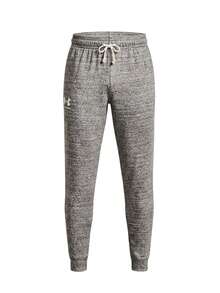 Under Armour Rival Men's Jogger Grey - White and Black - View 1