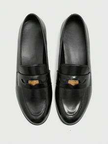 CUCCOO BIZCHIC Women's Casual Comfortable Slip-On Loafers, Versatile For Daily Wear - Black - View 8