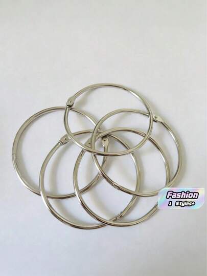 5.5cmDiameter Large Loose Leaf Binder Rings, 10pcs/Pack (55mm - 10pcs)