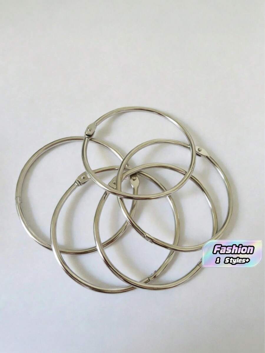 5.5cmDiameter Large Loose Leaf Binder Rings, 10pcs/Pack (55mm - 10pcs)
