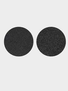 50 Pieces Of Foot Filing Paper - Durable Black Frosted Pad, Creating Smooth Feet, Removing Dead Skin, Odorless Plastic Foot Repair Tool, Large Size 100 Mesh 5.39in * 1.69in, Small Size 180 Mesh 3.93 * 1.26in - Multicolor - View 8