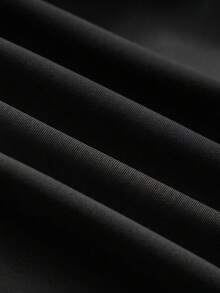 SHEIN 优雅的白色婚纱/礼服，饰有精致的珍珠领口和A字廓形，适合情人节约会或婚礼穿着。 - 黑色 - 查看 5