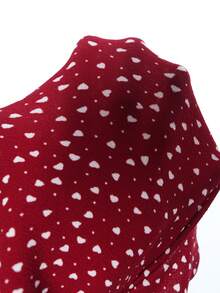 SHEIN Clasi 女士波点印花褶皱圆领优雅度假连衣裙 - 彩色 - 查看 9