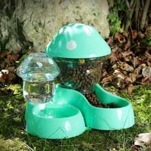 1PC Automatic Feeder Cat Large Capacity Drinking Bowl - multicolor - View 4