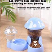 1PC Automatic Feeder Cat Large Capacity Drinking Bowl - multicolor - View 10