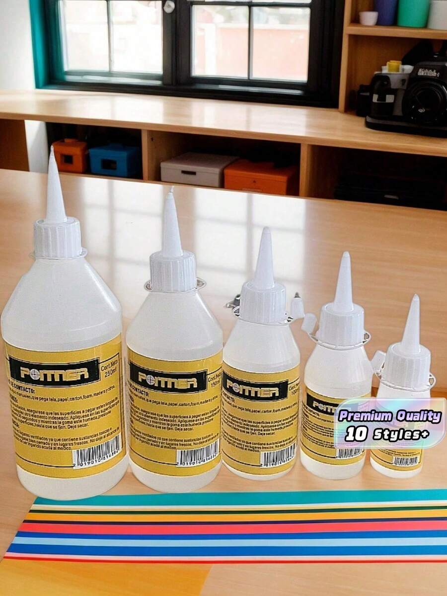 Handmade DIY Mosaic Transparent Glue Alcohol Craft Glue Hemp Rope Button Twist Stick Adhesive, Suitable For Handmade Products Washable Adhesive, Puzzle Glue, Scrapbook Supplies, Multiple Specifications - Multiple Specifications - View 1