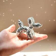 Decoración de bola de discoteca linda para perro, decoración estética para dormitorio, apartamento, dormitorio, lindo adorno de animal, regalo para amantes de los perros - Multicolor - Ver 12