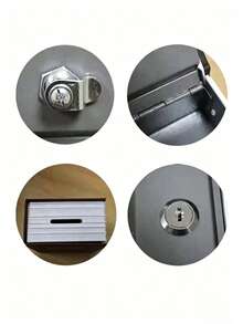 1pc Creative Dictionary Book Shaped Piggy Bank With Lock, Hidden Safety Lock, Cash Coin Storage Box/Savings Container - one-size - View 5