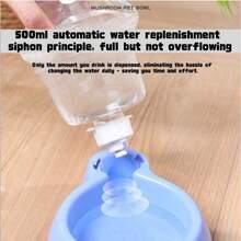 1PC Automatic Feeder Cat Large Capacity Drinking Bowl - multicolor - View 11