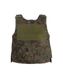 1pc 5-Color Adjustable Tactical Vest, Outdoor Protective Equipment, Hardshell Training Protective Tactical Vest. Adjustable Outdoor Vest, Suitable For Lightweight Outdoor Vest Equipment. Suitable For Hiking, Climbing, Training, Cycling, Trekking. Unisex. - Multicolor - View 11