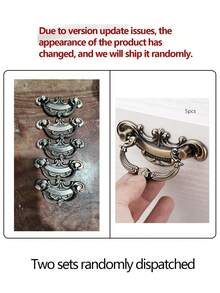 5pcs Vintage  Bronze Cabinet Door Drawer Handle - Bronze - View 6