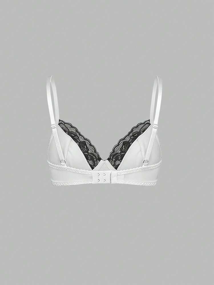 Women's Lace Patchwork Casual Daily Camisole Bra