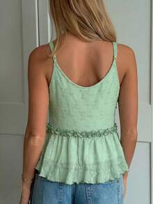 Women Plus Size Sports Dresses - Green - View 3