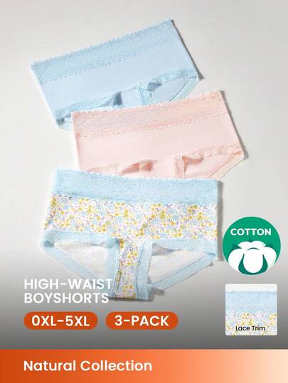 LUVLETTE Plus Size Panties