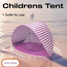 Luxury Portable Beach Tent, Suitable For 4-6 Years Old Children, Equipped With Rapid Open Sunshade Canopy And Water Play Tent, Convenient Storage. - Multicolor - View 8