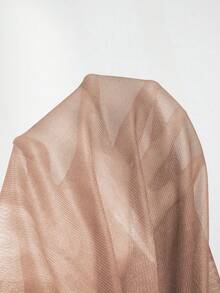 Sweetra Plus Size Women Casual Sexy Romantic Dress Shawl 2 Pieces Set Date Night Brown Summer - Multicolor - View 3