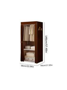1pc Household Simple Wardrobe, Simple And Space-Saving, Large Capacity Can Store Clothes And Bedding In Layers, Simple Installation, Small Apartment Renters, I Am A Storage Artifact - Multicolor - View 10
