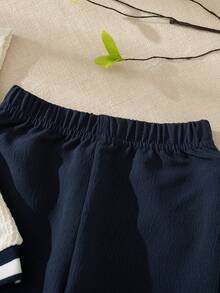 Souflis Souflis 2件套法式新生儿-3岁男婴米色短袖polo衫+藏蓝色休闲裤套装，适合外出、休闲、上学及其他场合。 - 彩色 - 查看 10