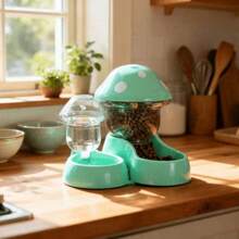 1PC Automatic Feeder Cat Large Capacity Drinking Bowl - multicolor - View 8