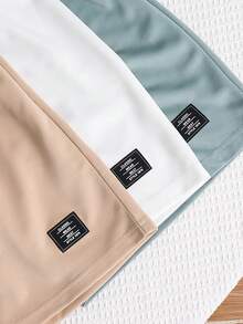 SHEIN 6件套青少年男童舒适休闲风压花圆领短袖T恤上衣搭配装饰短裤两件套高性价比套装，适合外出、街拍、聚会和休闲活动。 - 彩色 - 查看 5