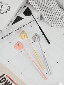 1PC Stainless Steel Candle Snuffer Set Rustproof Wick Dipper Extinguisher Tools For Home Decor Meditation Gift For Candle Lovers - Pentagon - View 6