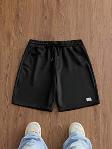 SWAVVY Men's Casual Solid Color Shorts, Summer - Multicolor - View 7