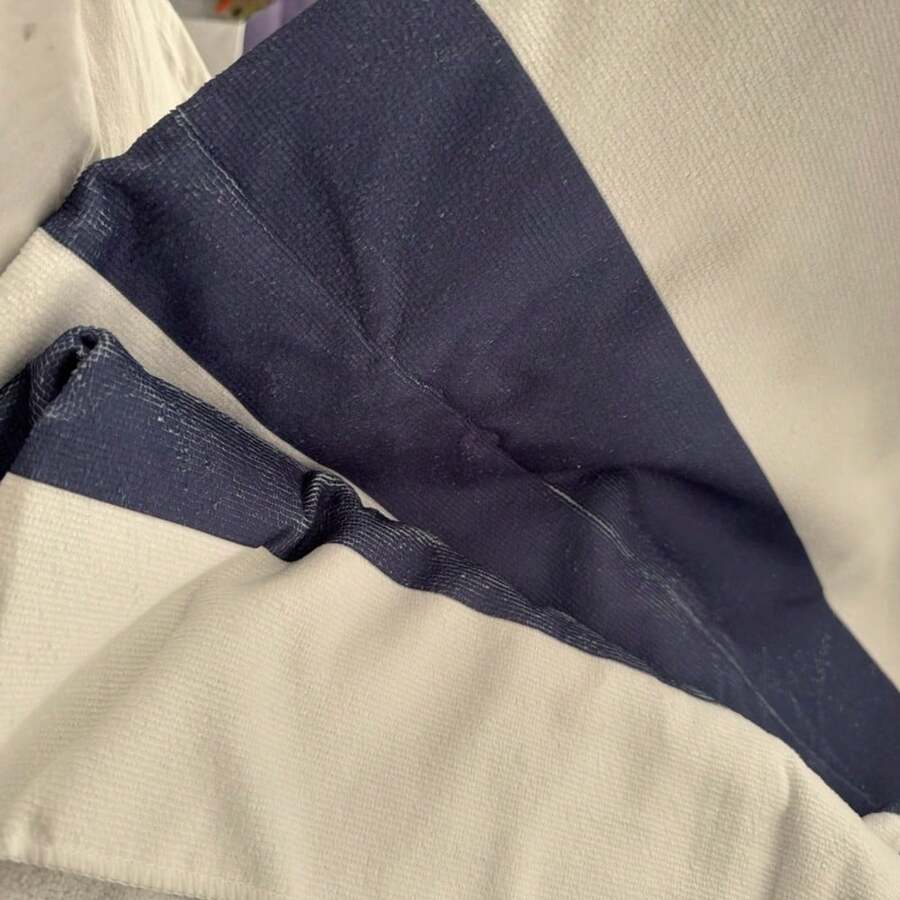 SHENG CHUN Extra Large Size, Super Soft Microfiber, Printed, Absorbent, Essential For Bathroom, Ideal For Vacation, Beach, Swimming Pool, Gym, Multipurpose Beach Towel - Navy Blue - View 1