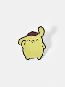 HELLO KITTY AND FRIENDS | SHEIN Pudding Dog Cartoon Series Alloy Brooch Cartoon Badge, IP Joint Model, Cute, Suitable For Daily Decoration, Exquisite Small Gifts - Multicolor - View 10