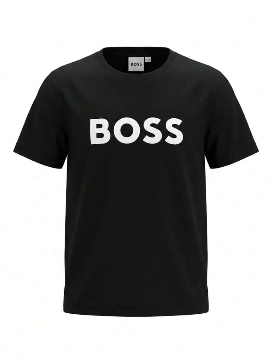 Hugo Boss Kids T-Shirt Black - Black - View 1