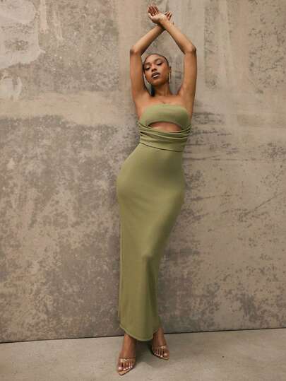 Denimoi Sexy Tube Bodycon Dress Sexy Dresses Long Dress Summer Outfits Everyday Wear Vacation