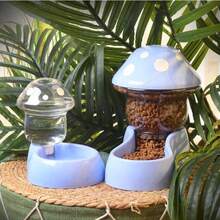 1PC Automatic Feeder Cat Large Capacity Drinking Bowl - multicolor - View 3