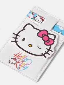 HELLO KITTY AND FRIENDS | SHEIN 一款蓝色多层时尚便携印花卡袋 - 藍色 - 查看 2