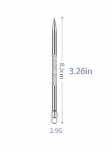 1 件装黑头去除工具，不锈钢黑头针，适用于去除白头、黑头、粉刺，可用于护肤、房间装饰、家居装饰、卧室装饰、浴室装饰、圣诞礼物、旅行 - 多色 - 查看 14