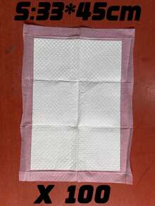 Leak-Proof Absorbent Dog Training Pads - Disposable Pet Urine Pads, Suitable For Small Animals, Puppies, Cats And Dogs. Ideal For Laboratories, Bedrooms And Training Supplies, Sanitary Solutions, Pet Waste Management | Leak-Proof Design | Durable Pet Products, Dog Training Pads - Pink - View 12