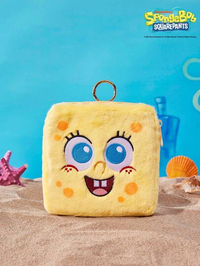 SpongeBob SquarePants | 卡通收纳袋、零钱包、储物袋、休闲包、软包、旅行包，适合青少年、女性、男性，也是不错的礼物选择。