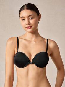 Veilyse Peach Girl 2pcs/Set Multi-Color Front Closure Supportive Women's Bras With Underwire Lining, Casual & Comfortablefor Summerfor Summer - Multicolor - View 1