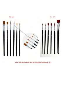12/24 Colors Fabric Paint Set For Clothes With 6 Brushes, 1 Palette,Permanent Textile Puffy Paint Kit For Shoes, Canvas,14/26 Colors, 30ml/1.01oz Each Tube - Single Piece - View 18