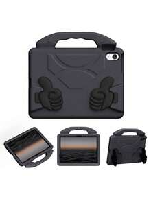 1 Black Thumb Stand Made Of High-Quality EVA Material For Shock And Drop Resistance, Suitable For Multi Brand Tablet Computer Protective Cases - Black - View 7