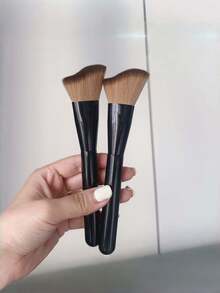 Wavy Contour Brush Angled For Face Shaping, Blending Cream/Powder Shadow, Side Cheek Sculpting, Portable Makeup Tools For Beginner - one size fits all - View 7