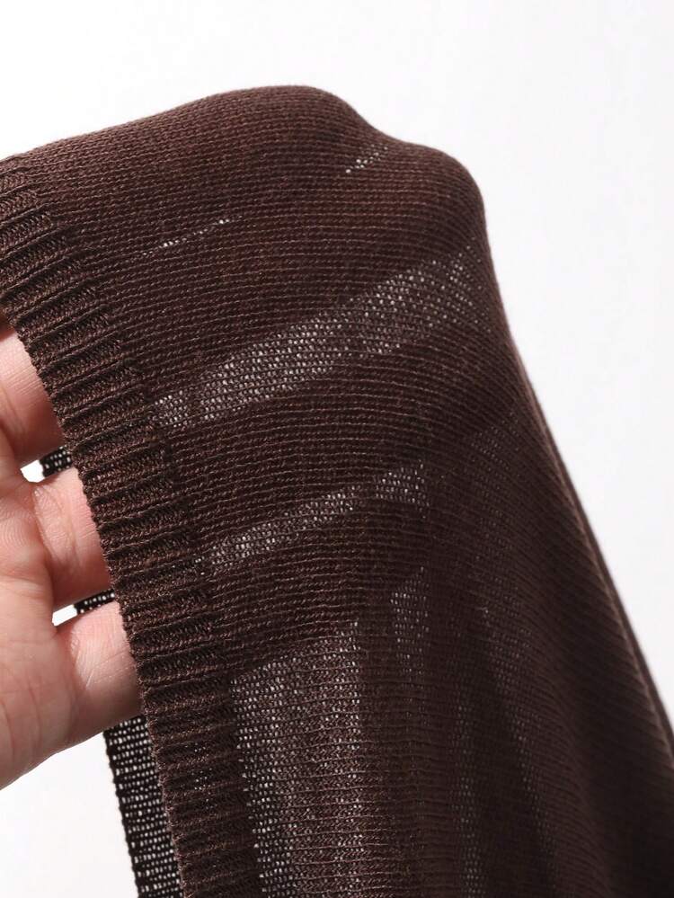 Women's Solid Color Super Short Tie-Up Sexy Lightweight Cardigan For Summer, Beach Vacation