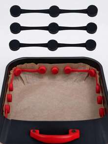 9-Piece Heat-Resistant Silicone Magnetic Clips For Air Fryer,Reusable Non-Stick Magnetic Rings With Built-In Baking Paper Lining, Effectively Preventing Scalds And Food Residue. Compatible With All Iron Air Fryer Basket Models. Ideal Air Fryer Accessories, Home Kitchen Electric Appliance Supplies, Modern Kitchen Gadgets And Kitchen Tools. Also Suitable For Air Fryer Lids And Air Fryer Styling Use. - View 8