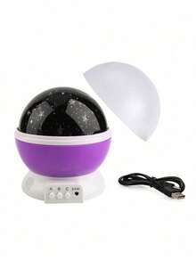 1PC Star Projector Night Light, Moon & Stars Projector Lamp, 360 Degree Rotation, Cosmos Starry Projector Table Lamp For Bedroom Party Decoration Birthday Gift - ضوء النجوم - مشاهدة 21