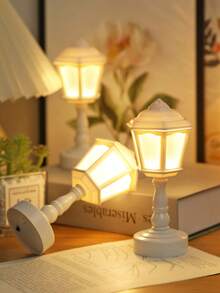 1 chiếc đèn bàn mini trang trí phòng sáng tạo, đèn sen/đèn đường, đèn ngủ dễ thương cho phòng ngủ, trang trí bàn làm việc, đèn ngủ LED, quà tặng sinh nhật cho bạn bè, đèn bàn mini trang trí nhà cửa. - Nhiều màu - Xem 15
