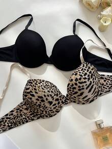 Bare Chapter 2pcs/Set Women's Fashionable & Comfortable Underwire Bras - Multicolor - View 5